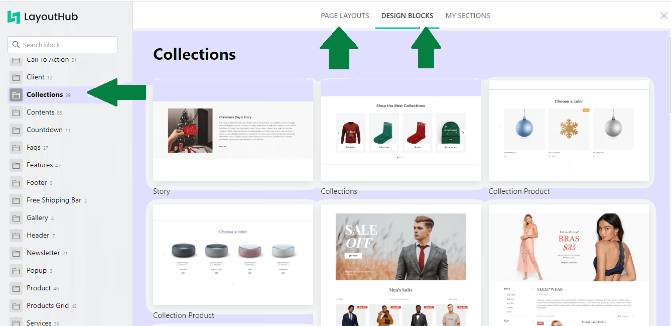 creating collections